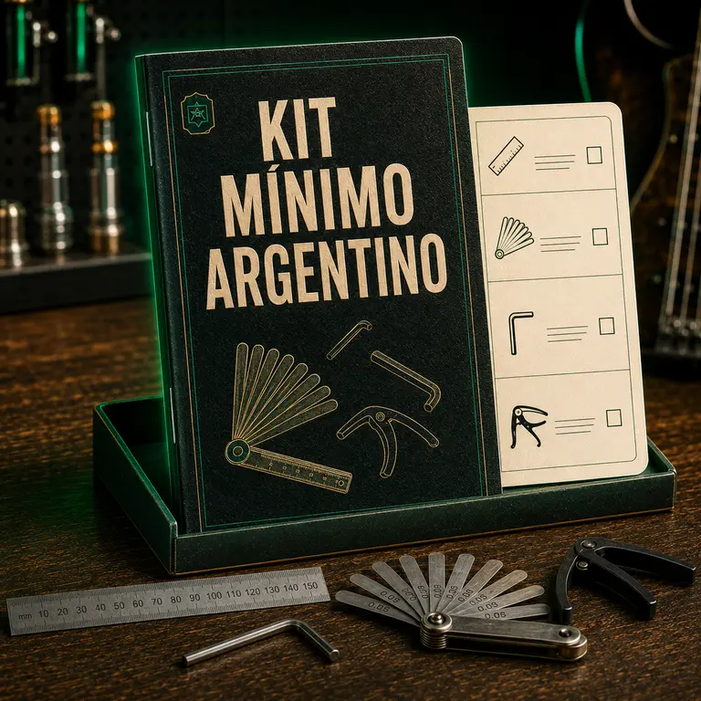 Kit Mínimo Argentino, guía práctica con las herramientas esenciales para medir el instrumento.